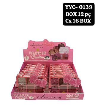 Yoyo Maquiamor - Paleta de Sombras box 12 pç