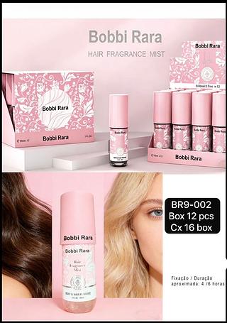bobbi rara perfume de cabelo box 12pç