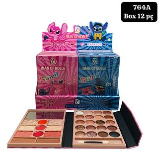 kit paleta lilo stitch box 12 pç