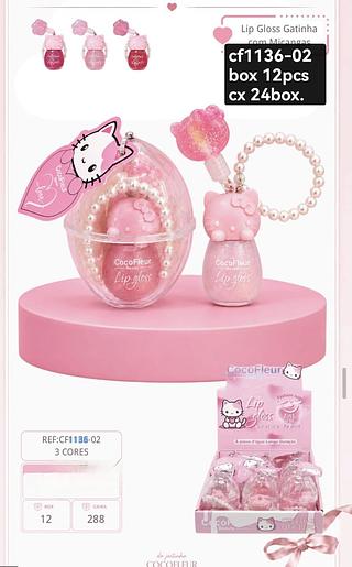 cocofleur lip gloss box 24 pç
