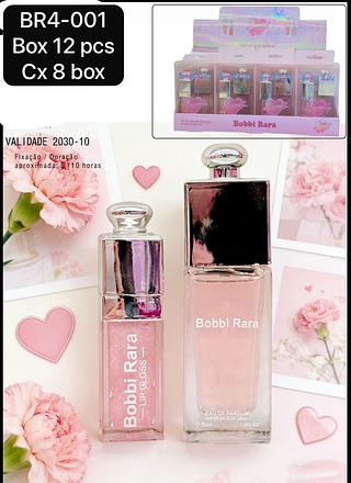 Bobbi Rara Gloss e Perfume box 12 pçs