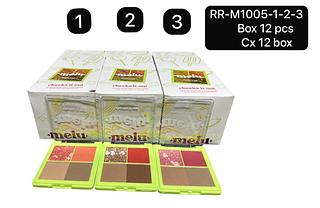 Ruby Rose Paleta de Blush e Contorno box 12 pçs