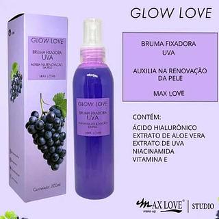 Bruma Fixadora Uva Glow Love Max Love Make Hidrata