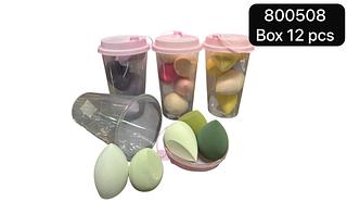 kit esponja copo box 12 pç