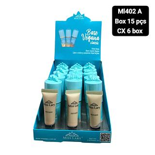 BOX C/15UN BASE LíQ VEGANA CLASSIC EFEITO MATTE MISS LARY