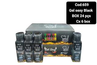 Soul Gel Sexy Balck Haus box 24 pçs