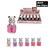 sarahs beauty lip gloss ursinho box 24 pç