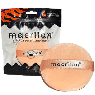 Macrilan Esponja individual redonda BOX 36PÇS