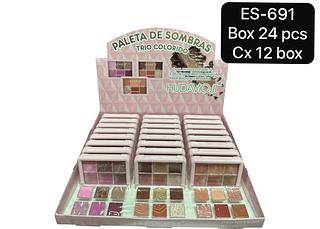 hudamoji paleta de sombra box 24 pç
