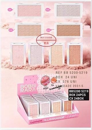 bobbi rara iluminador box 24 pç