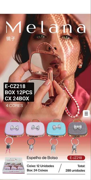 Melana espelho box 12 pcs