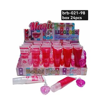 BOBBI RARA lip gloss 2em1 box 24 pç