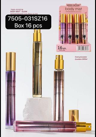 MISS ROSE PERFUME BOX16 PÇ