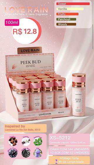Love rain perfume box 12 pc