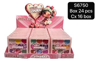 Sarah`s Beauty Paleta de Sombra box 24 pc