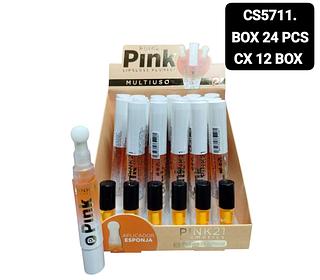 Pink 21 Lip Gloss box 24 pçs