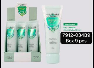 miss rose hidranate gel +creme box 9 pç