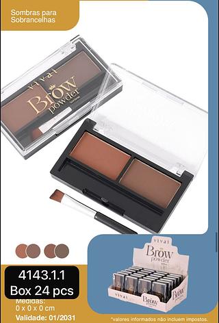 Vivai Sombra de Sobrancelha box 24 pçs