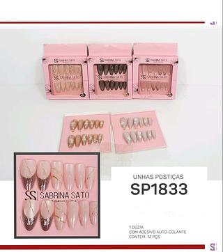 Sabrina sato unhas box 12 pc