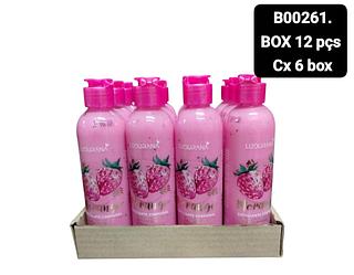 Ludurana Esfoliante Corporal Morango box 12 pçs