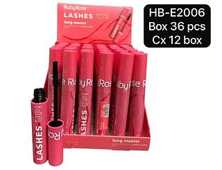 Ruby Rose Mascara de Cilios box 36 pçs