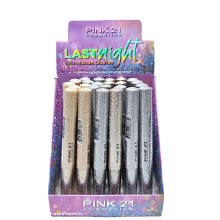 Pink 21 Delineador Glitter Last Night