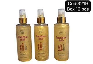 soul cosmetico body splash box 12 pç