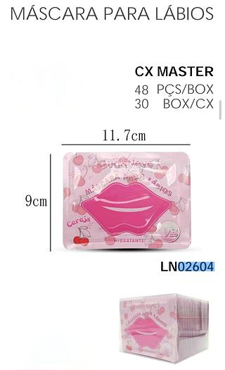 Lua e neve mascara labial box 48 pc