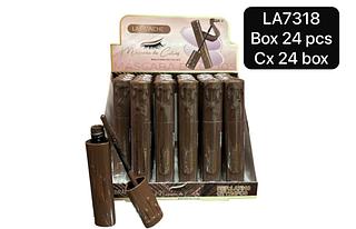 labranche mascara de ciliios marrom box 24 pç