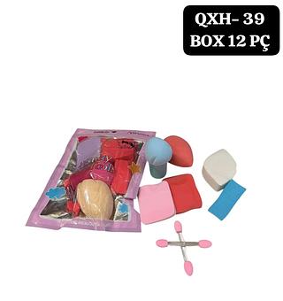 kit esponja box 12 pç