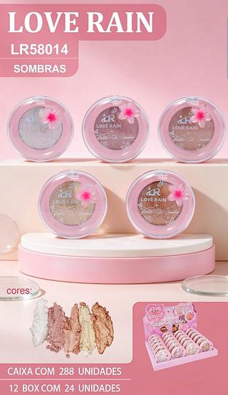 love rain iluminador box 24 pç