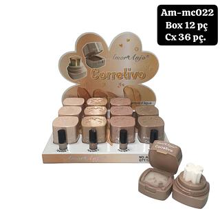 amor e anjo corretivo com esponja box 12 pç