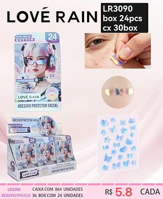 love rain adesivo pra acner box 24