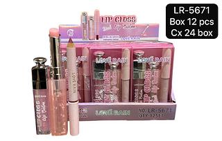 Love Rain Kit Lip Gloss box 12 pc