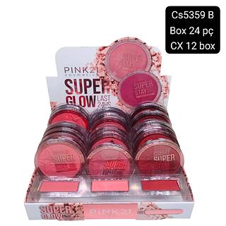 Pink 21 blush B box 24 pç