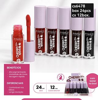 pink21 lip tint box 24 pç