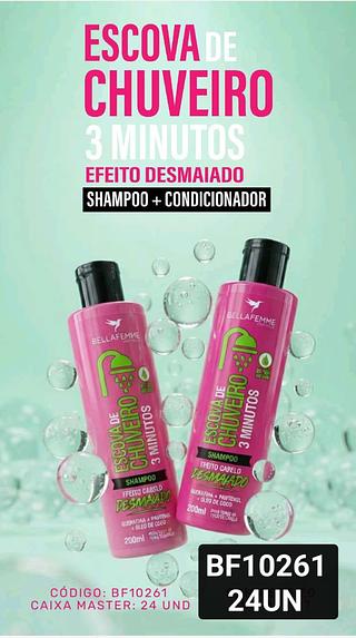 Bella femme kit shampoo+condicionador
