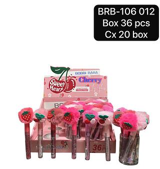 Bobbi Rara - Cherry Lip Glos box 36 pç