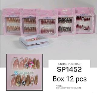 Sabrina Sato Unha Postiça box 12 pçs