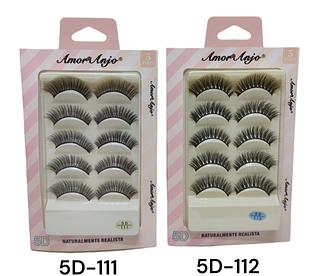 Cilios Amor Anjo 5 Pares 5D