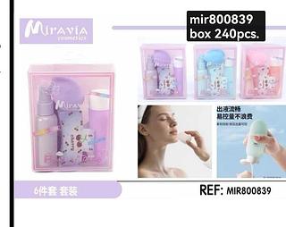miravia kit viagem box 12 pç