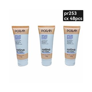 poran mascara de argila dourasa BOX 24PÇS