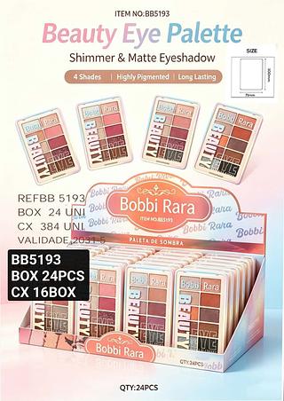 bobbi rara paleta de sombra box 24 pç