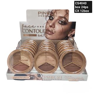 Pink 21 Trio de Contorno