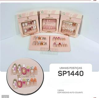 Sabrina Sato Unha Postiça box 12 pçs