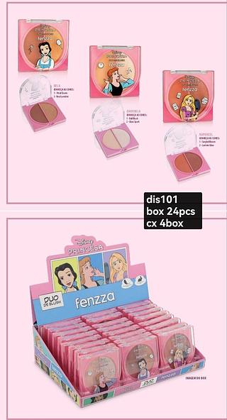 fenzza duo blush box 24 pç
