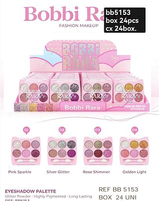 bobbi rara paleta de sombra box 24 pç
