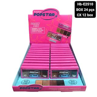 ruby rose popstar sombra para sobrancelha box 24 pç