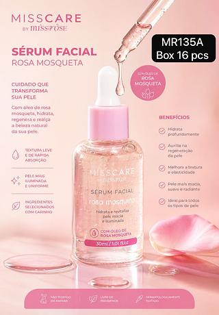 miss rose serum rosa mosqueta box 16 pç