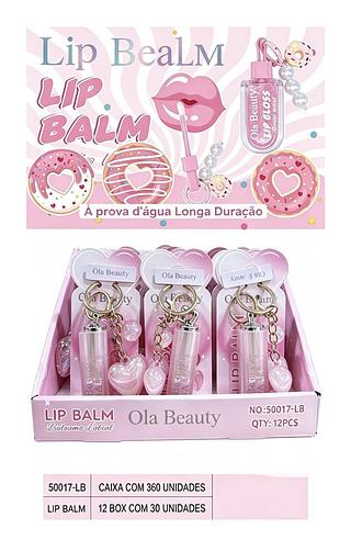 ola beauty lip balm box 12 pç